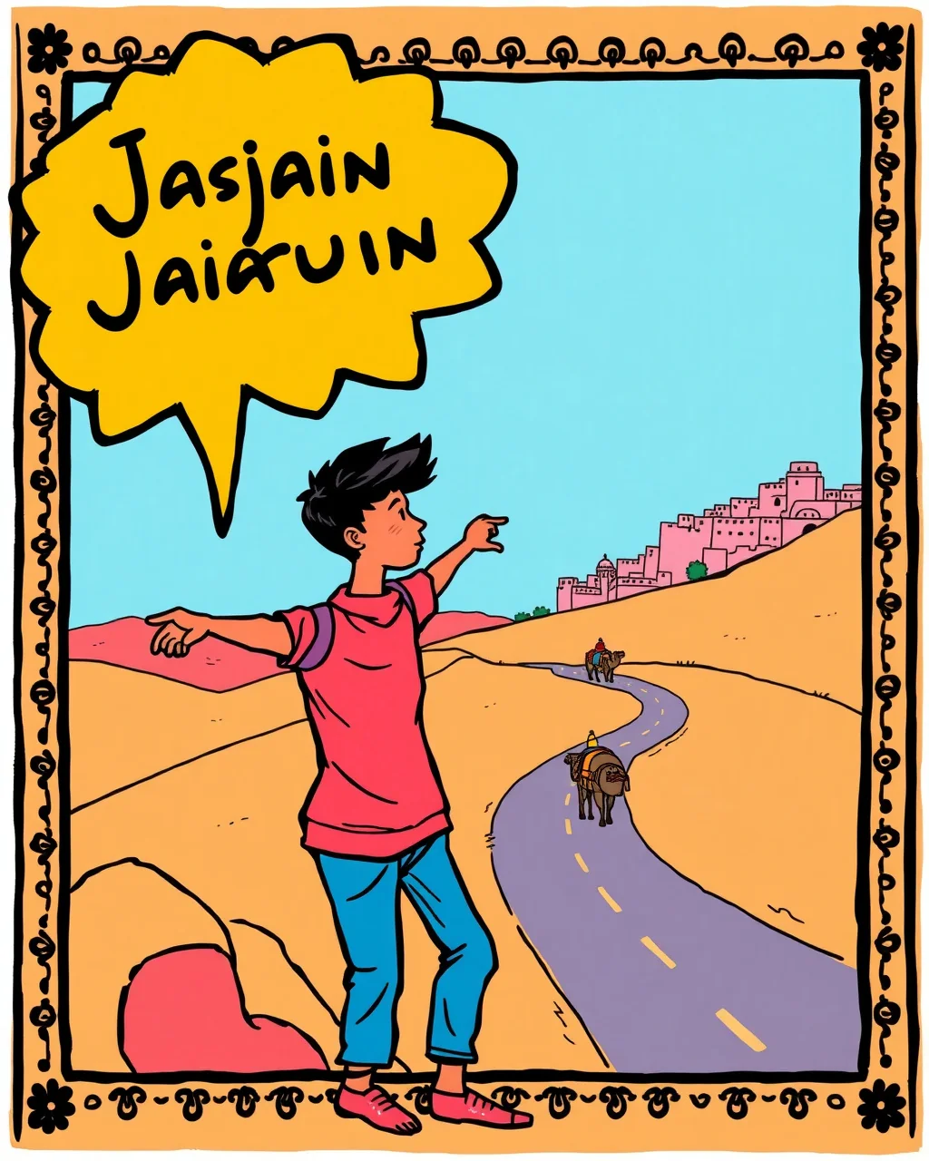 आज का Marwari word: अळगो (Algo)