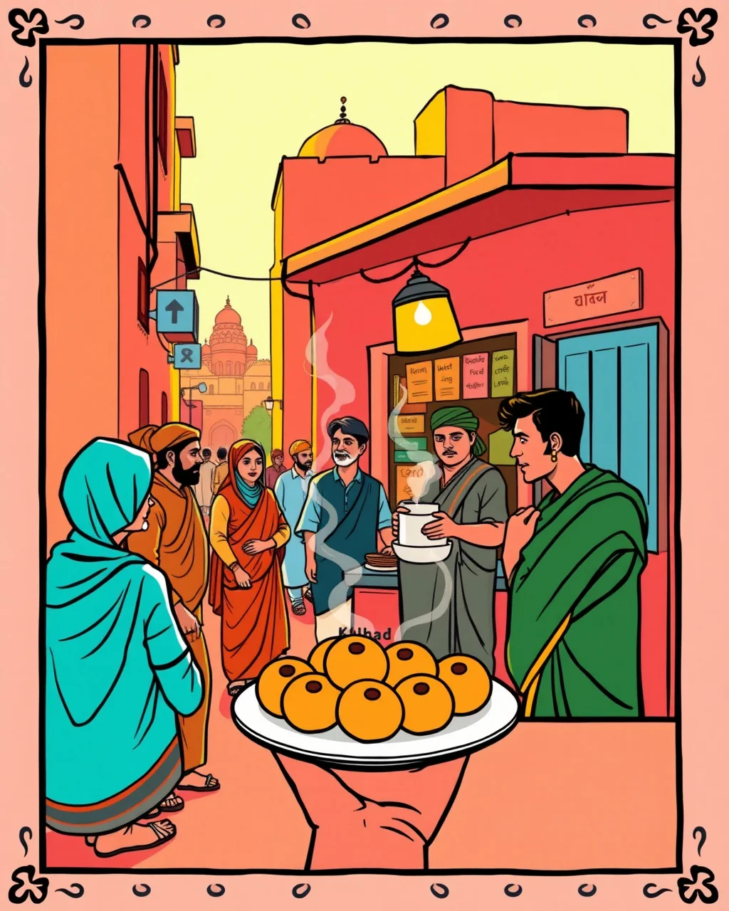 Jaipur ki kulhad chai aur kachori subah