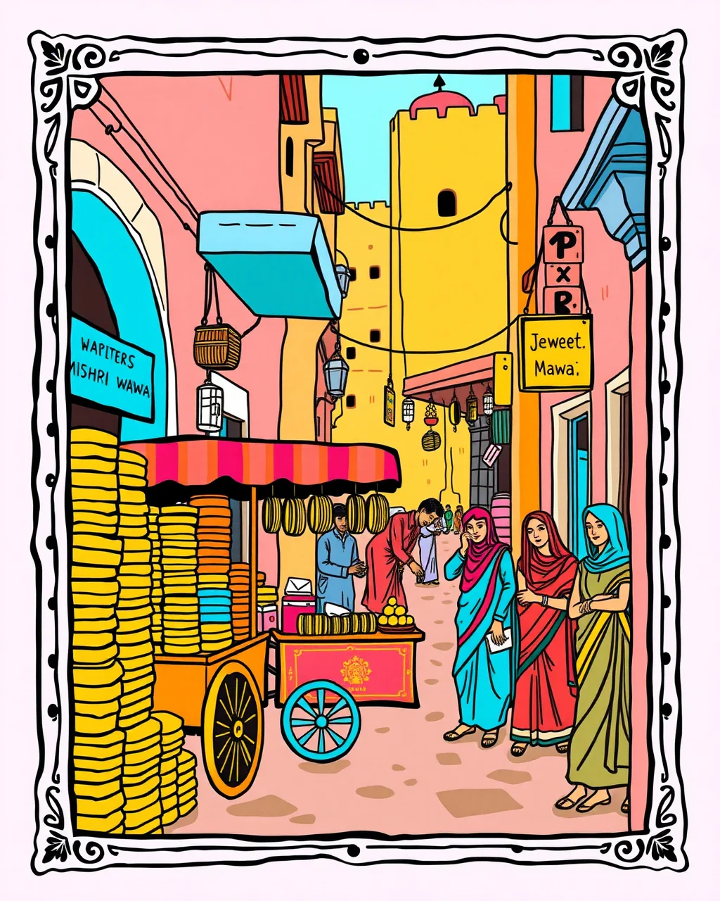 Johari Bazaar ka Mishri Mawa, ek meethi aadat