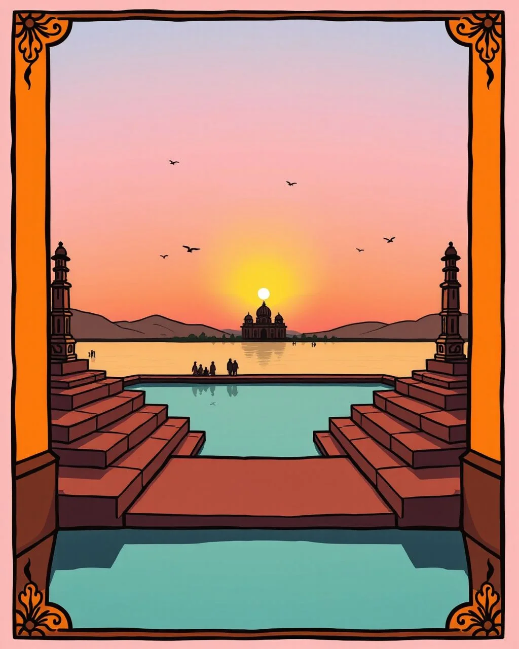 Panna Meena ka Kund: Subah ki Seedhiyan