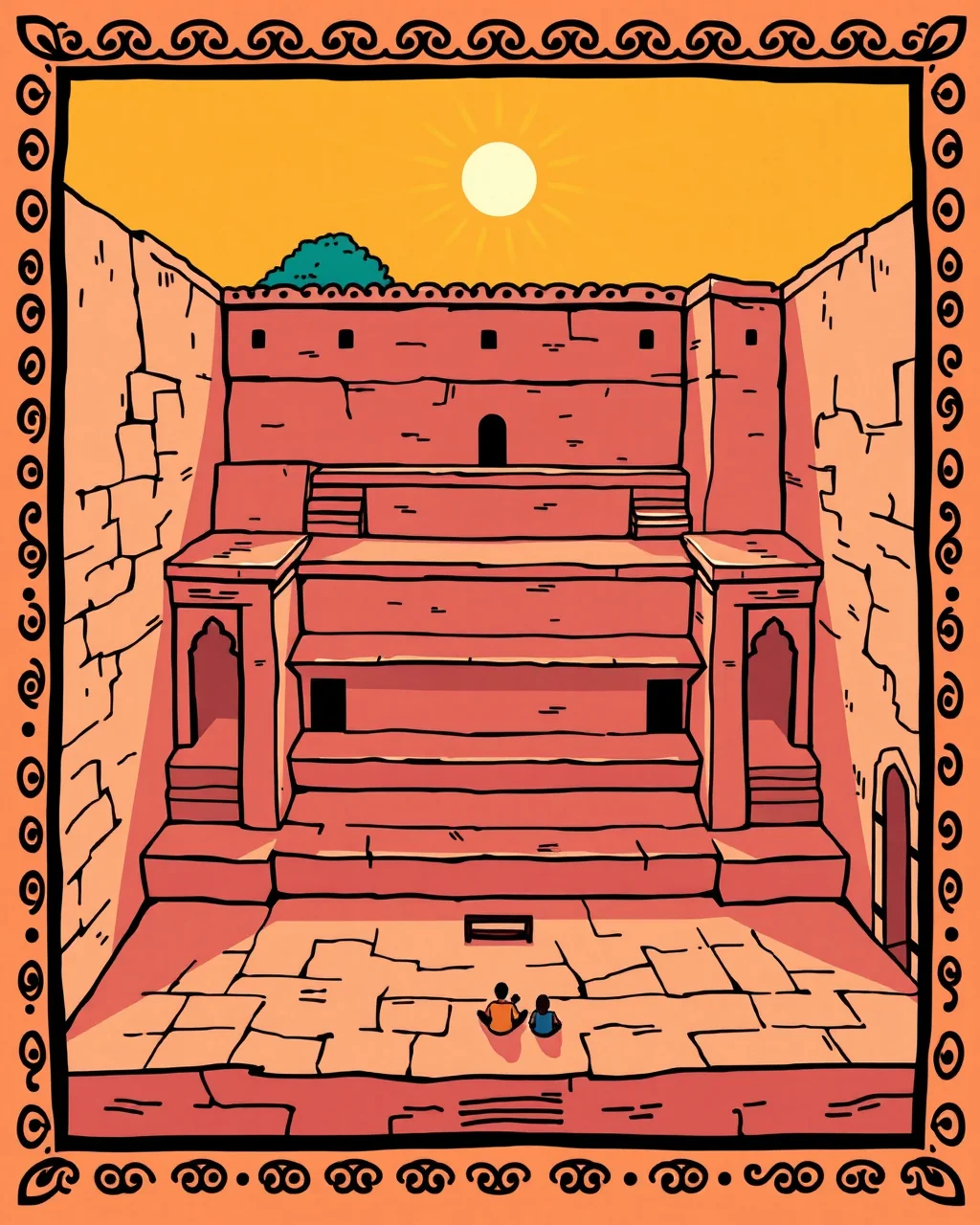 Panna Meena ka Kund: Dhoop ki geometry
