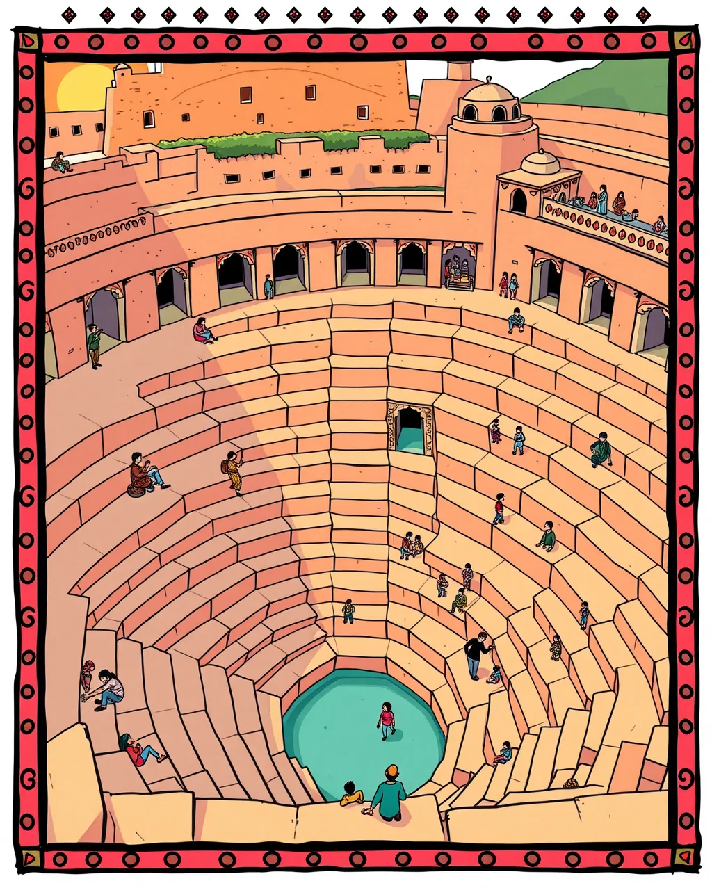 Panna Meena ka Kund: Jaipur ki thandi geometry
