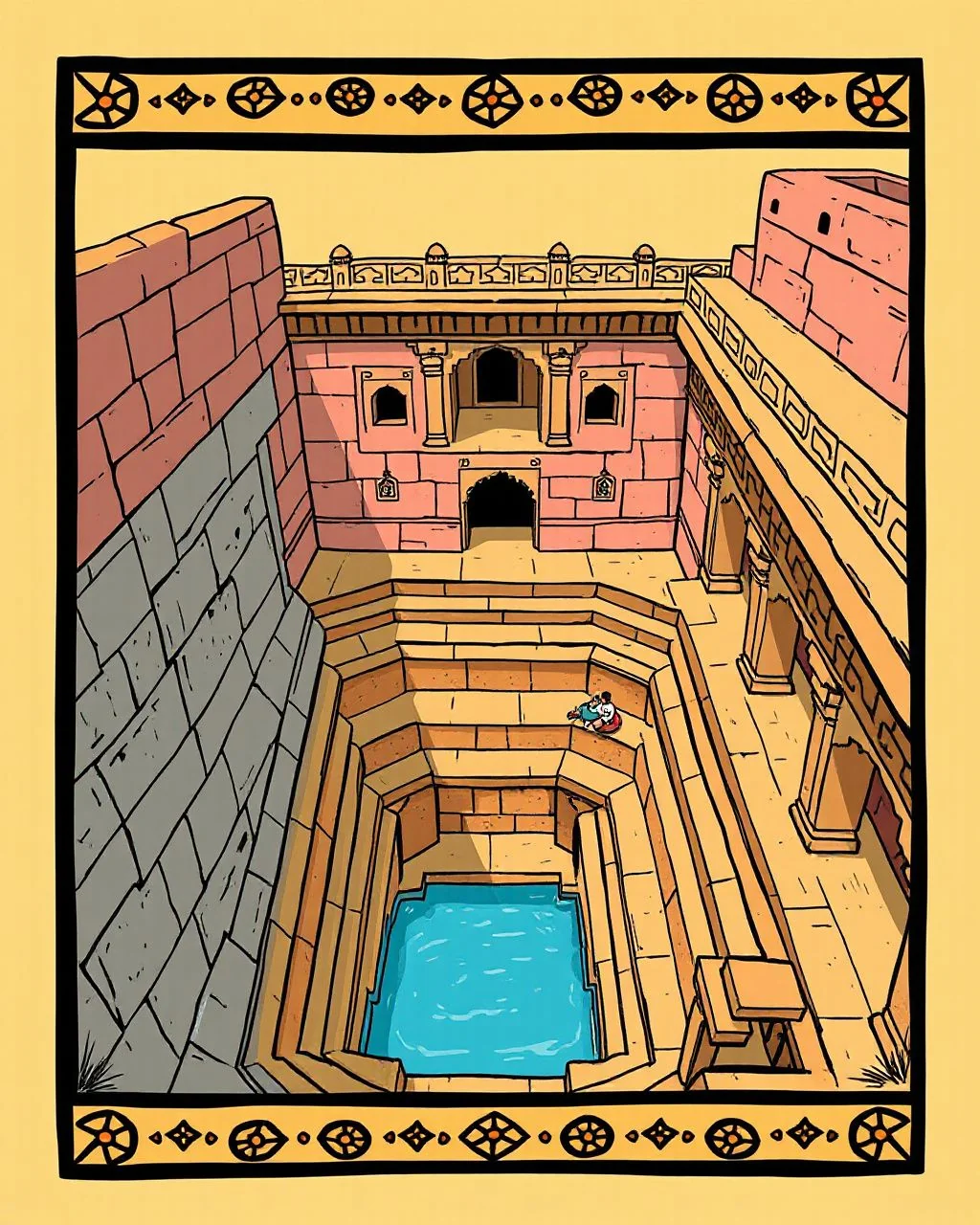 Jaipur ki baori: thandi chhaya ka hisaab