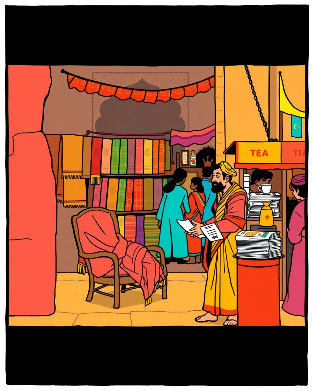 Bapu Bazaar mein daam ka drama