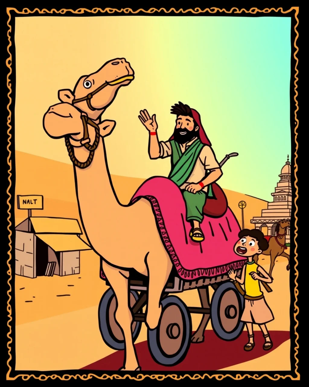 Chokhi Dhani mein oont ki taarif, ego ka jhatka