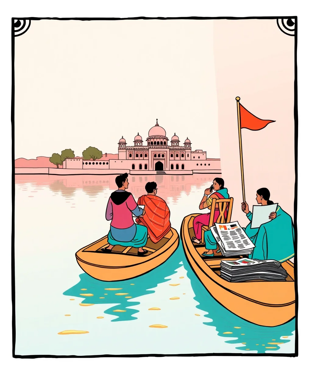 Jal Mahal ki paddle-boat politics