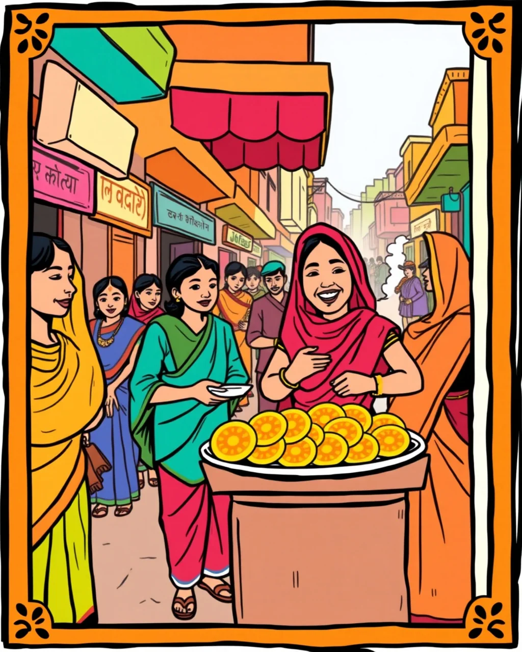 Johari Bazaar ki Jalebi Diplomacy
