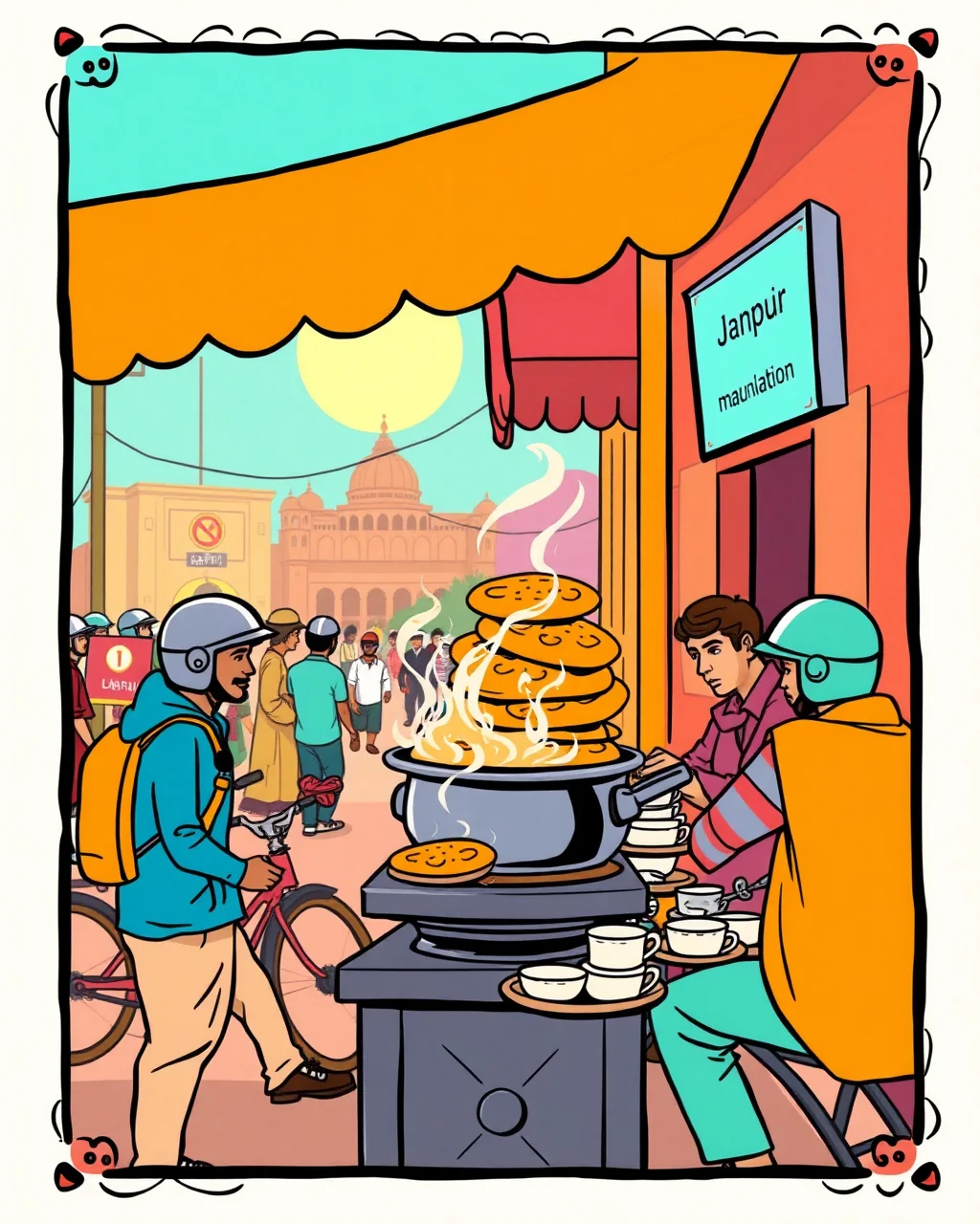 Tapri ki jalebi, Jaipur ka subah ka alarm