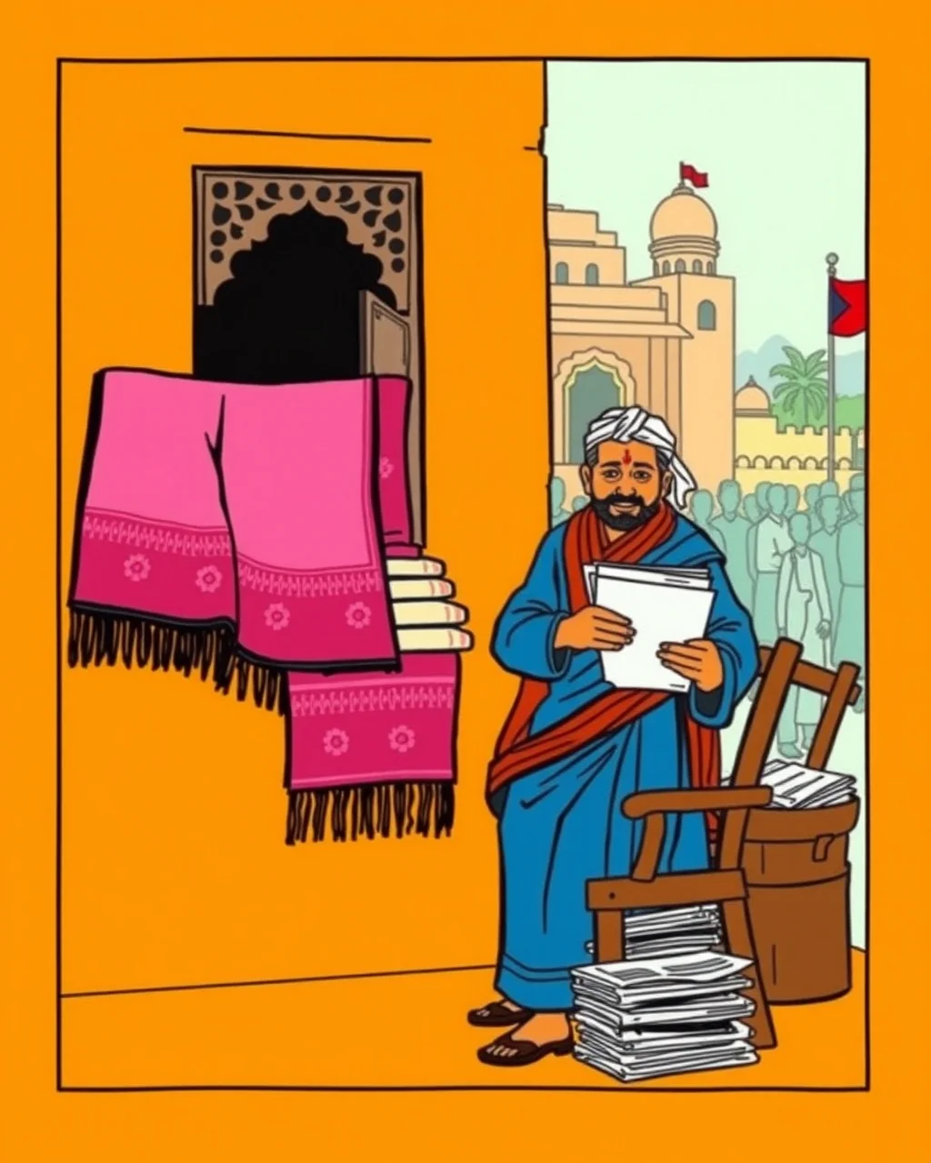 Johari Bazaar mein bandhani ki asli keemat