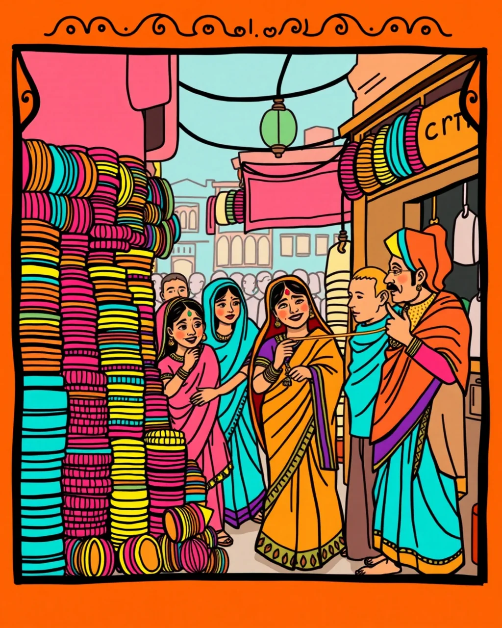 Johari Bazaar ke lac bangles aur sabr ki deal