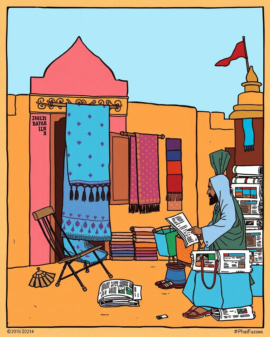 Johri Bazaar ki bandhni aur bargaining