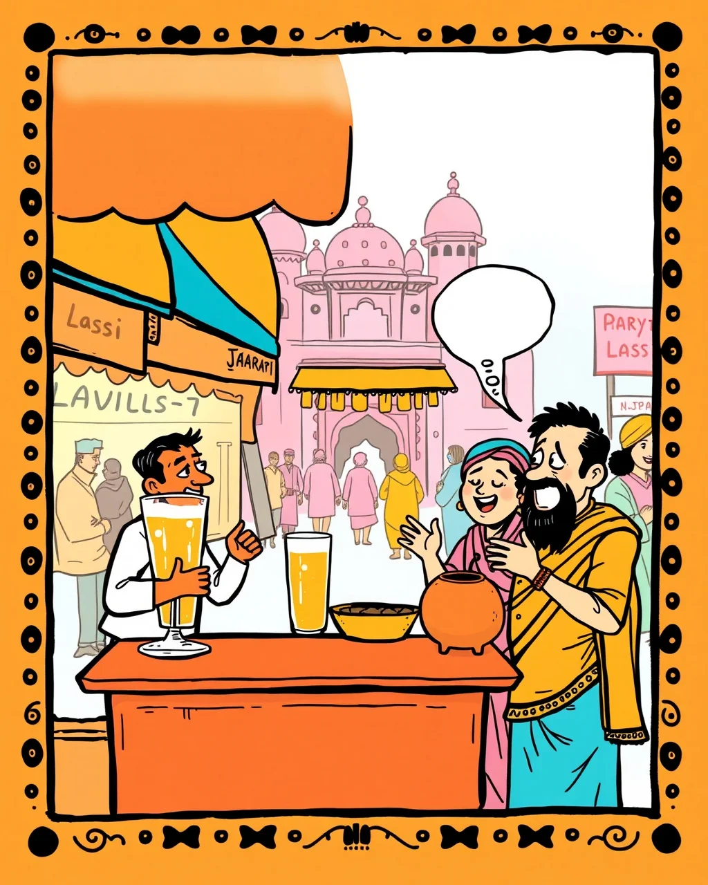 Lassi ka Jaipur: glass ya kulhad?