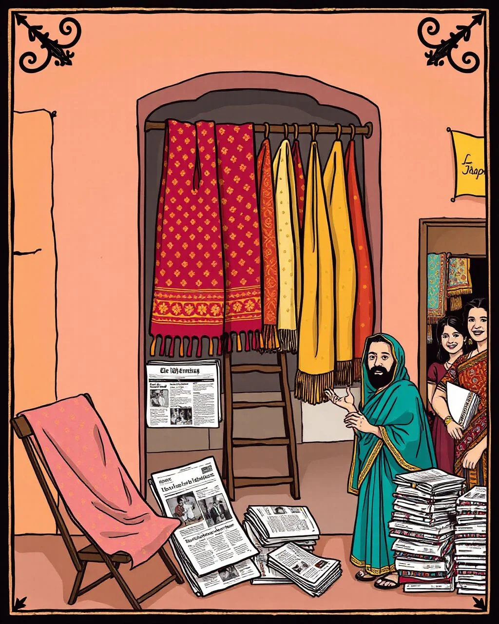 Nai Sarak ka dupatta aur 'casual' natak