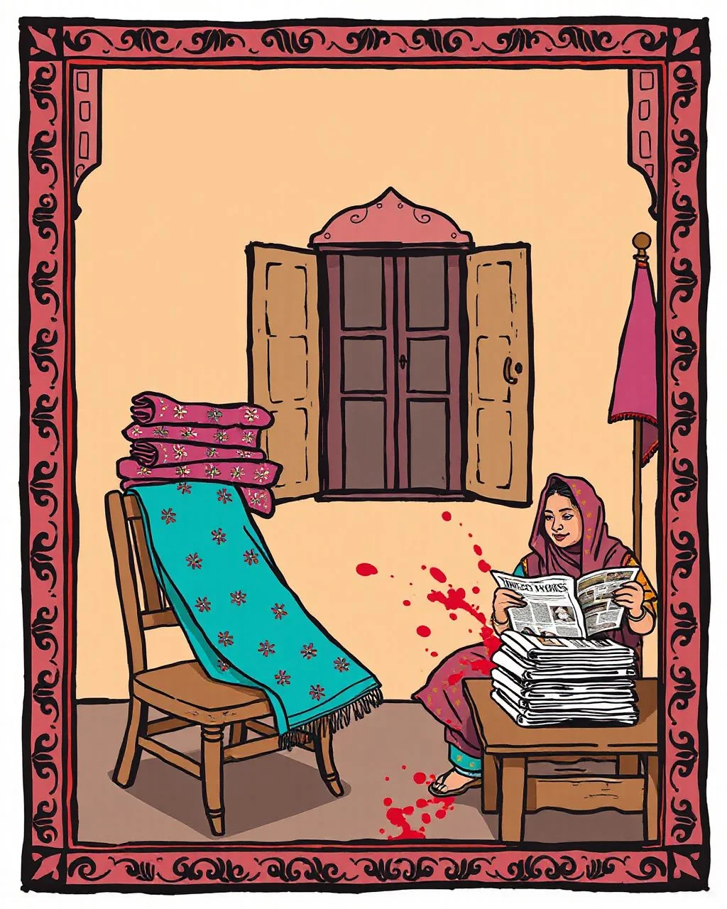 Sanganer ki chhoti boond, badi chhed-chaad