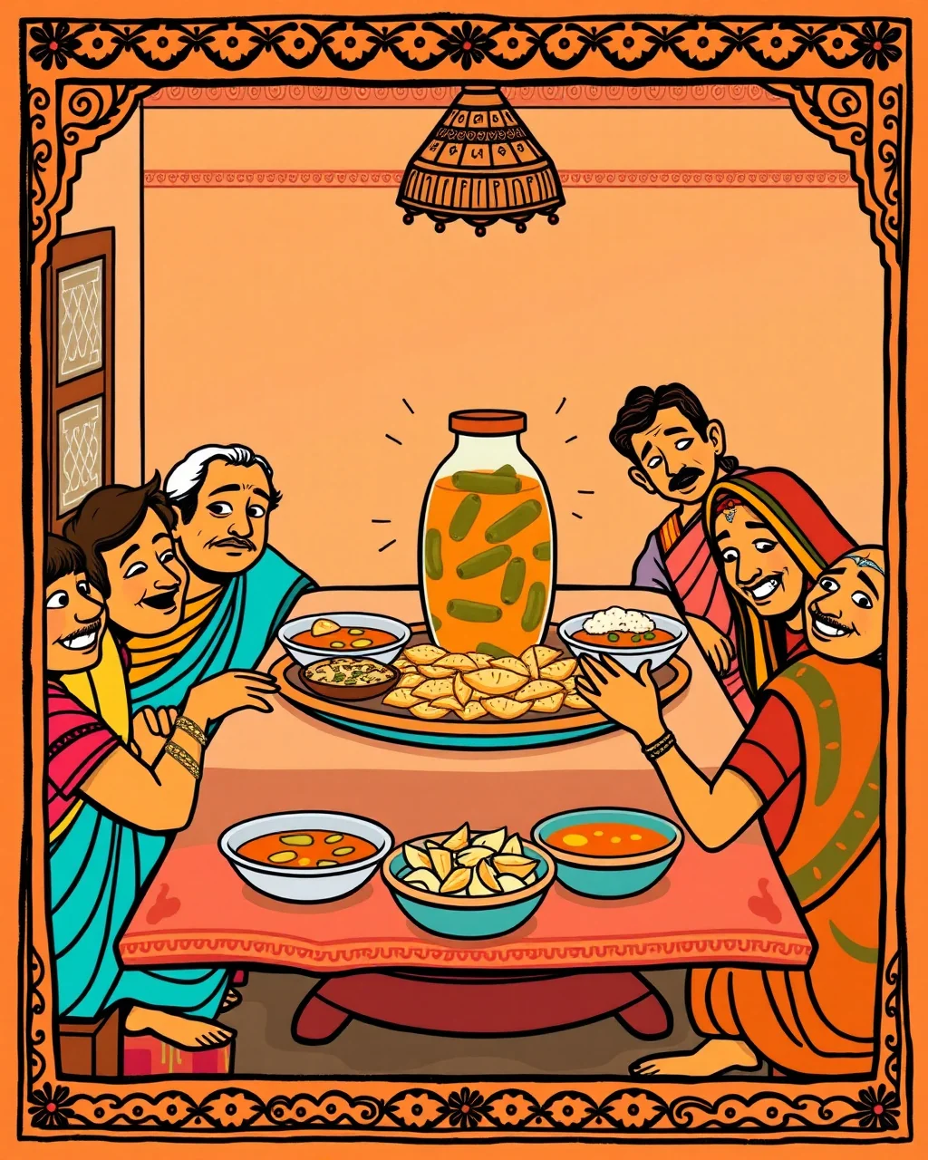 Pachranga achar: ghar ki asli peace treaty