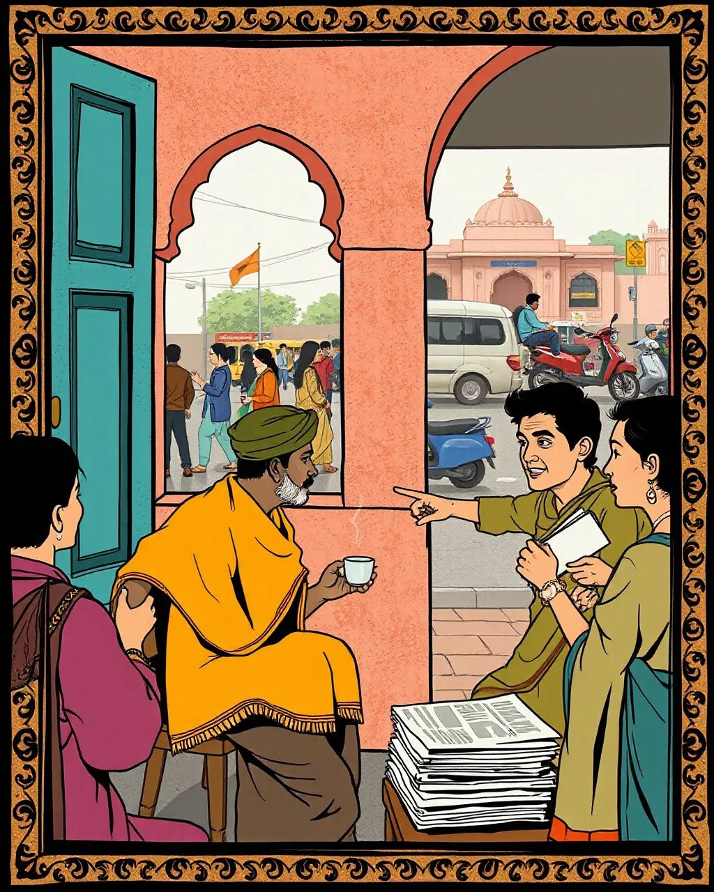पंच बत्ती की चाय, बजट की बात