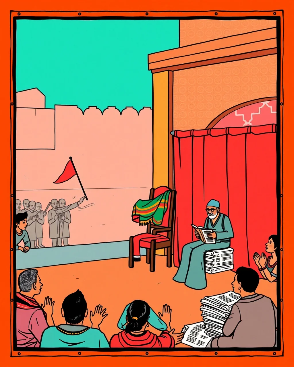 Kathputli ke dhaage, Jaipur ki taali