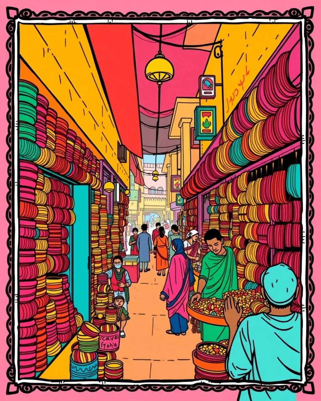 Johari Bazaar ki bangle lanes ka chhota jaadu