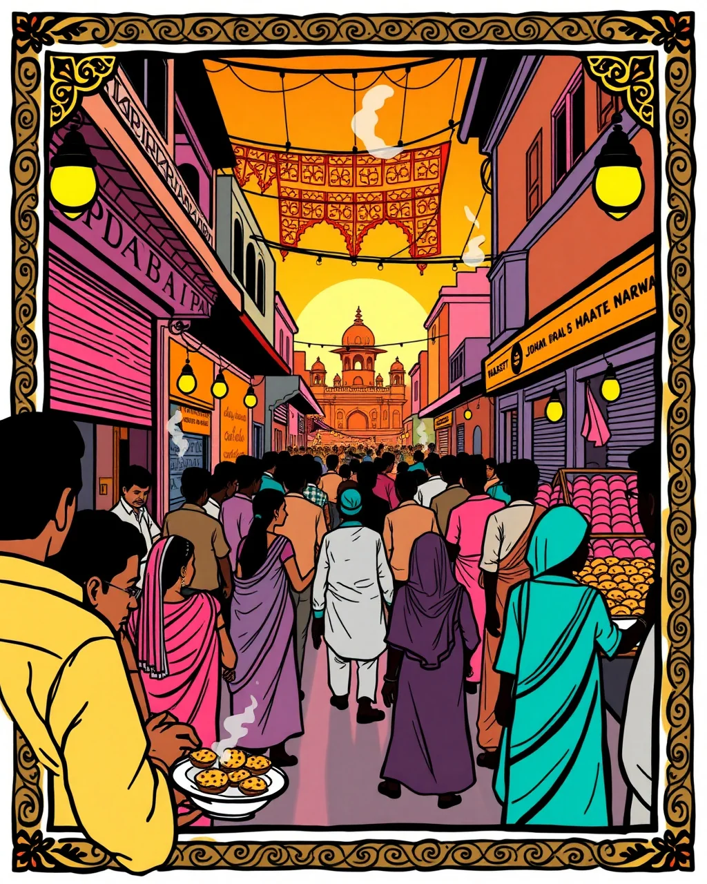 Johari Bazaar ki subah, kachori se pehle