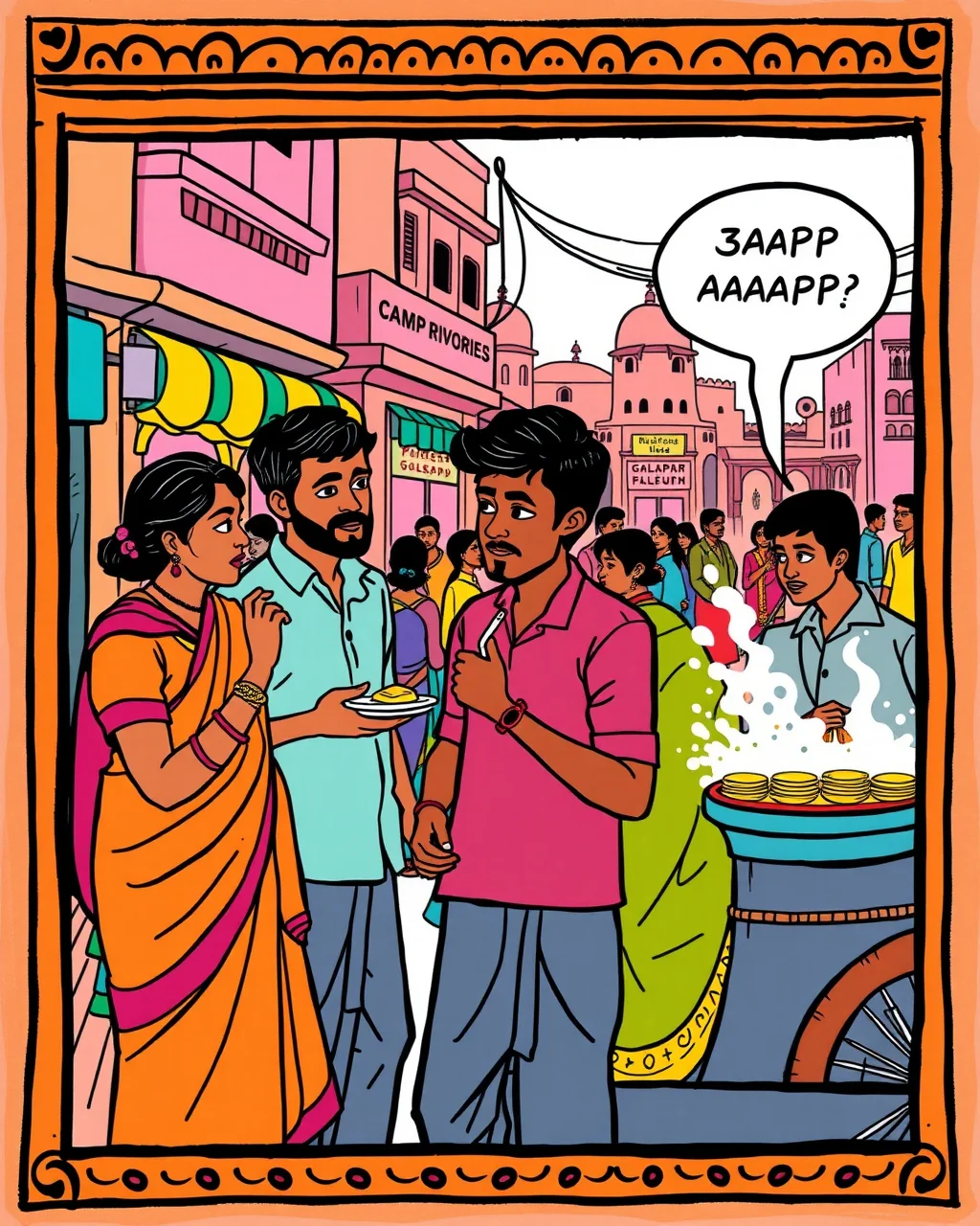 Jaipur ki golgappa line ka niyam