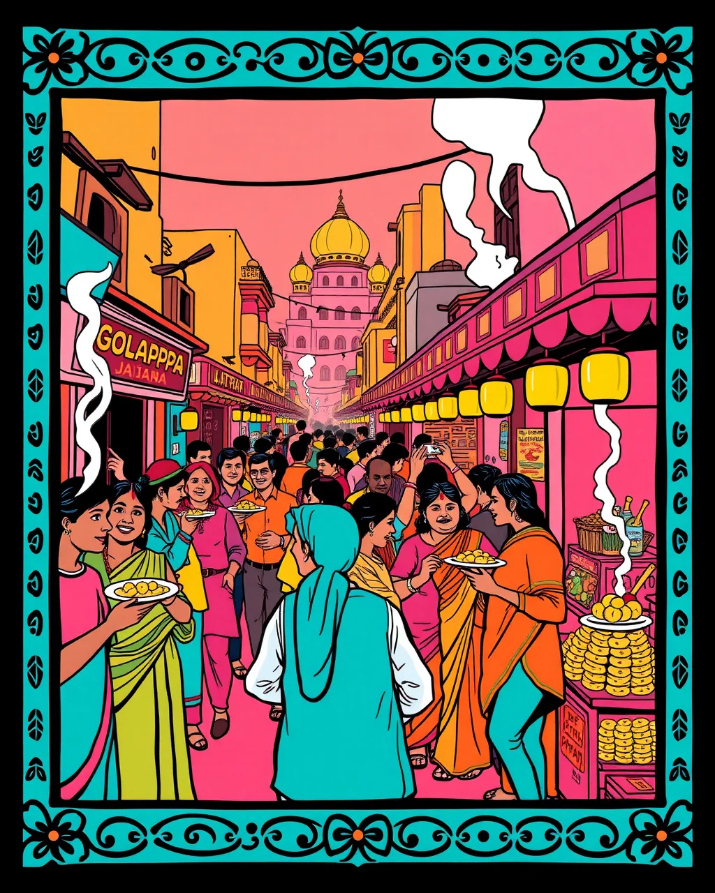 Jaipur ki golgappa lane ka pani test