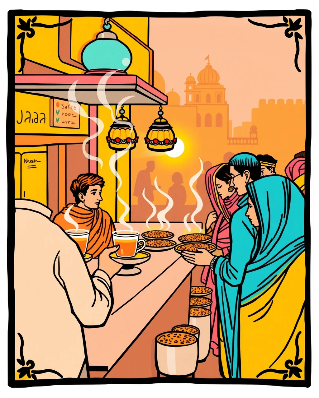 Rawat ki kachori aur Jaipur ki subah