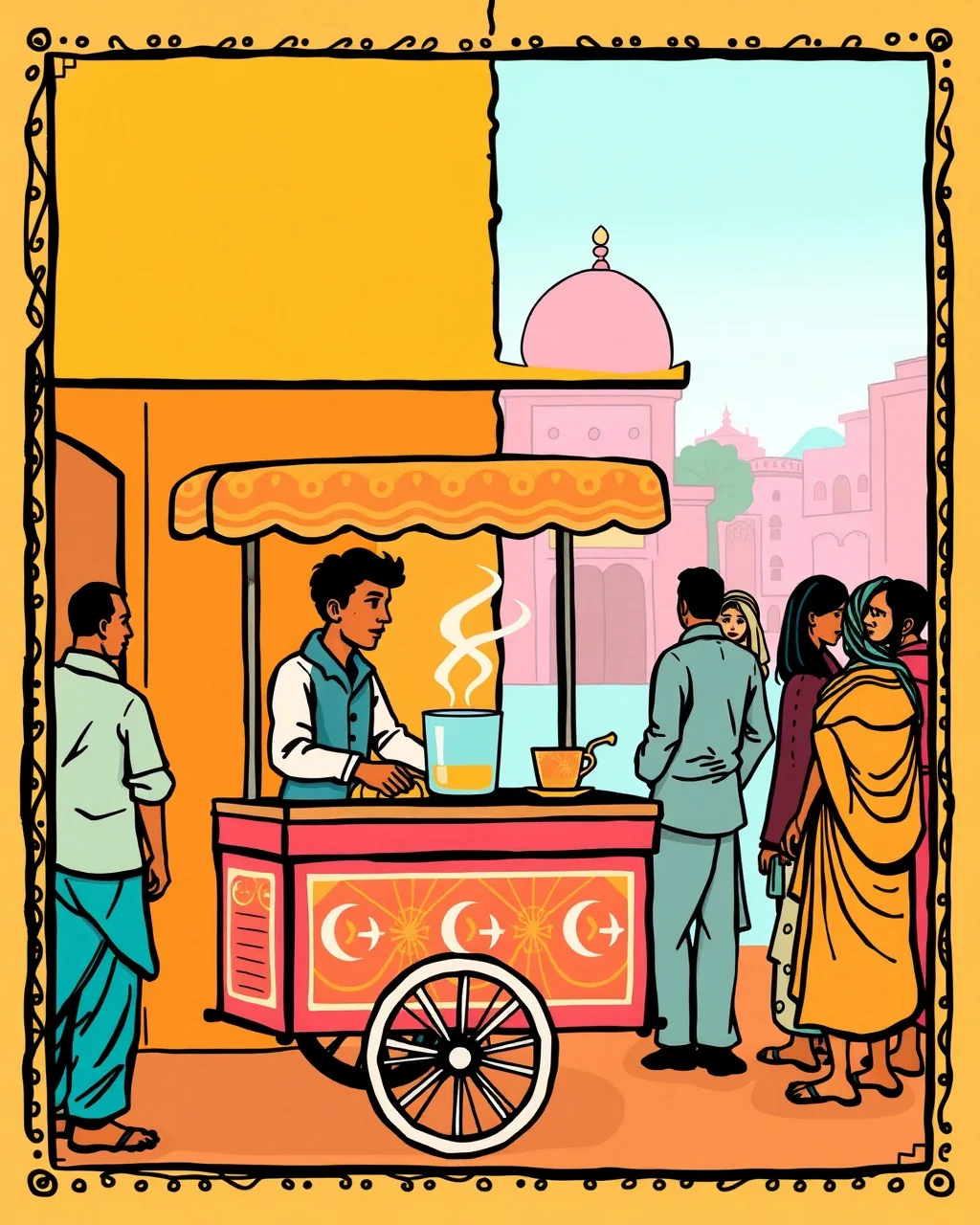 Jaipur ki subah, kachori ke naam