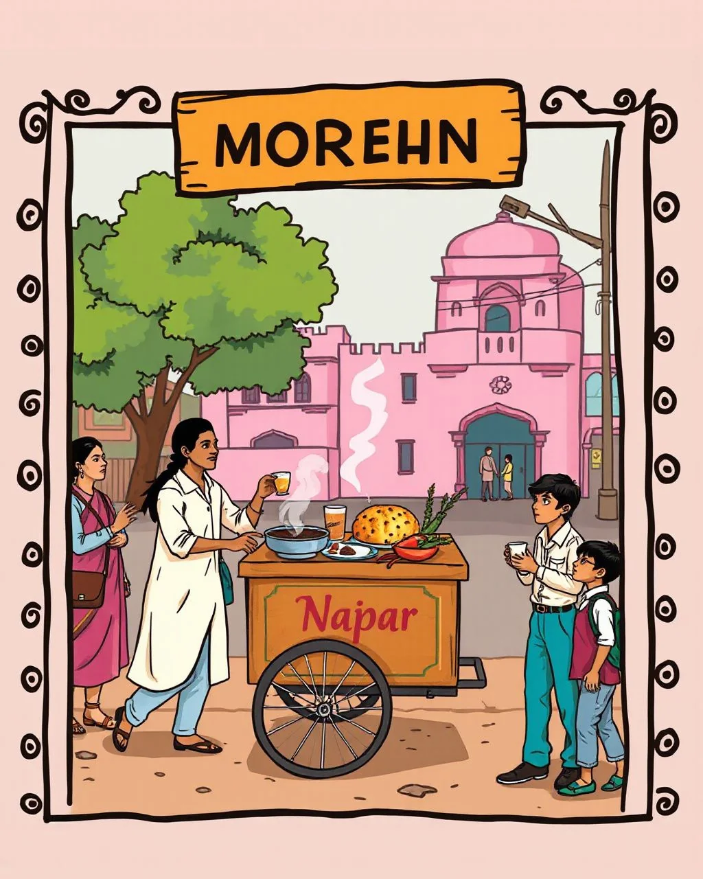 Jaipur ki subah aur pyaaz kachori ka rasta