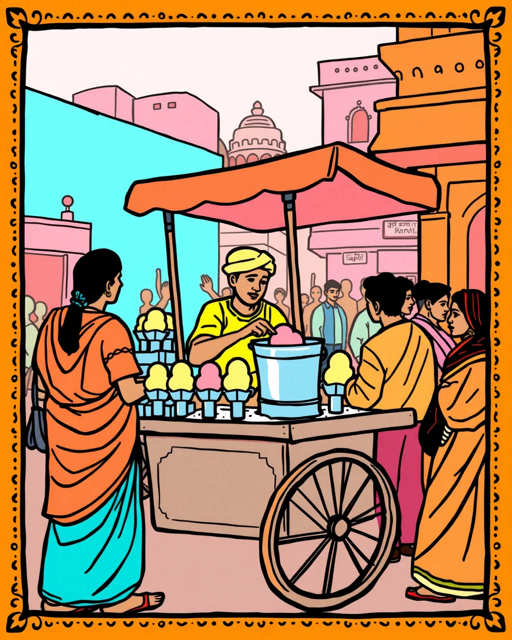 Jaipur ki kulfi, jo haath se jamti hai