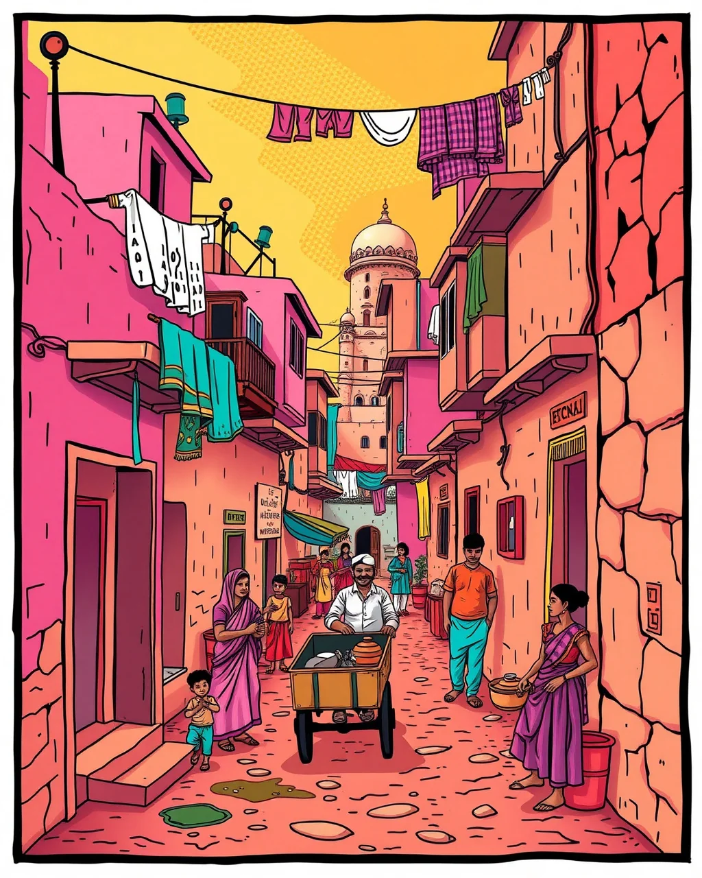 Pols ka niyam: ghar se bazaar tak