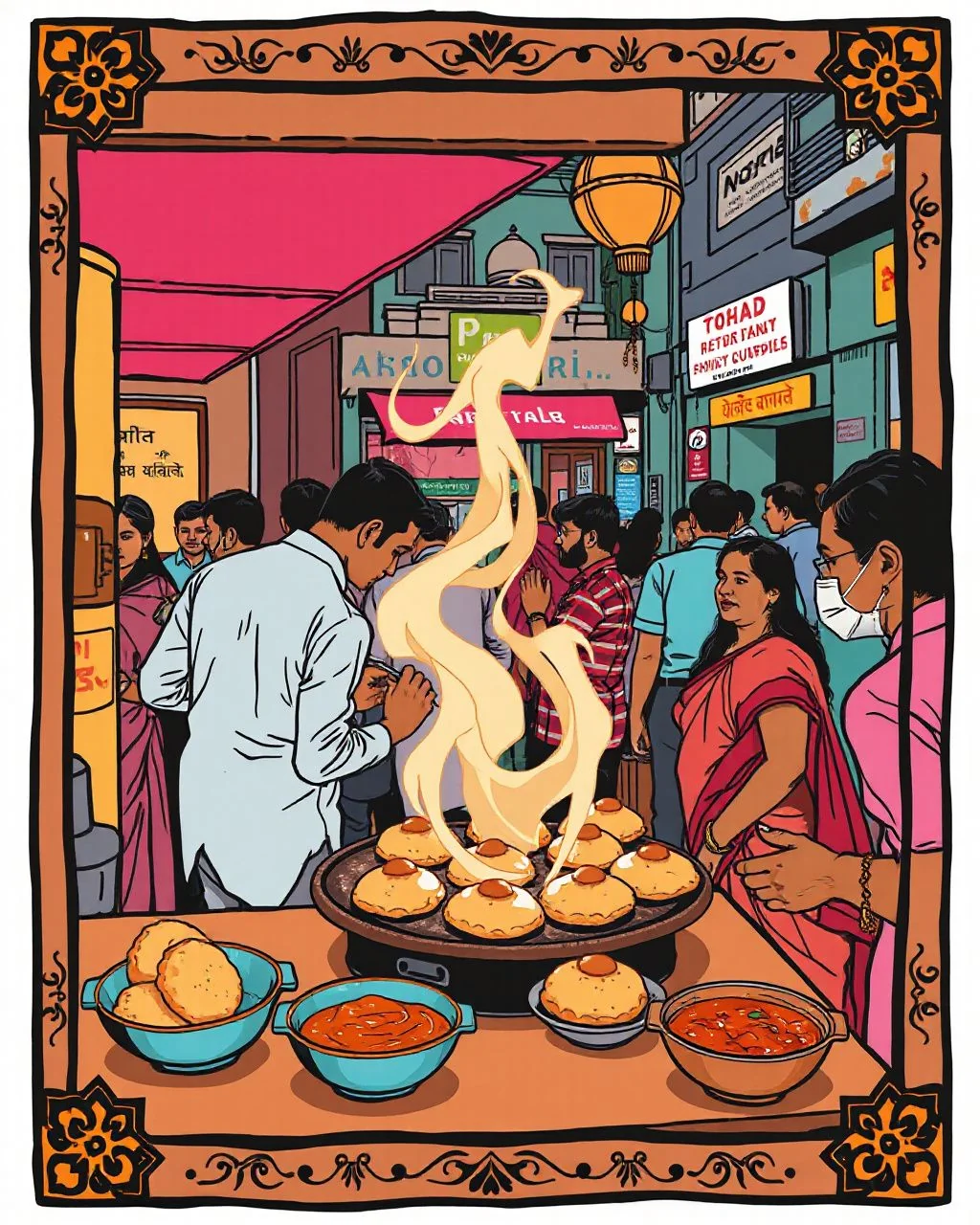M.I. Road ki kachori ka subahwala ritual