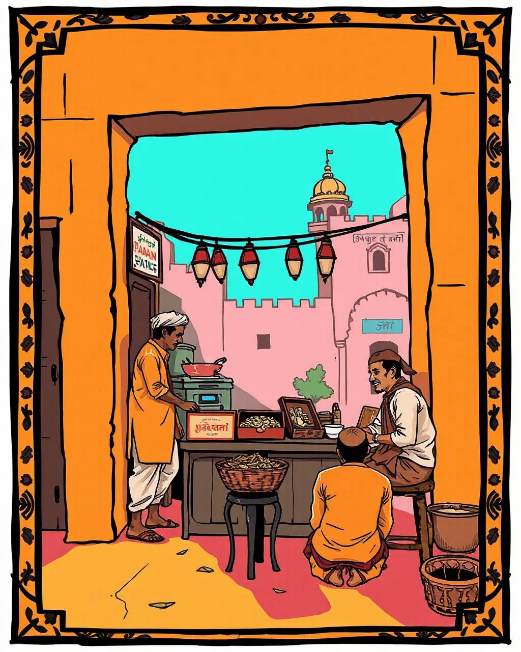Jaipur ka paan counter: supari box ki social seat