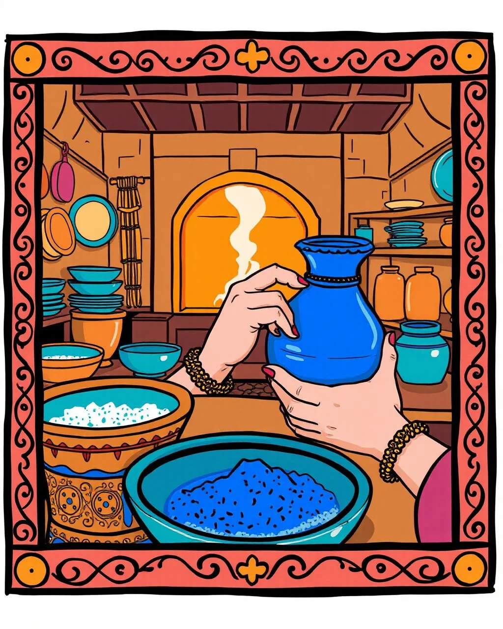 Jaipur ki blue pottery ka cobalt jaadu