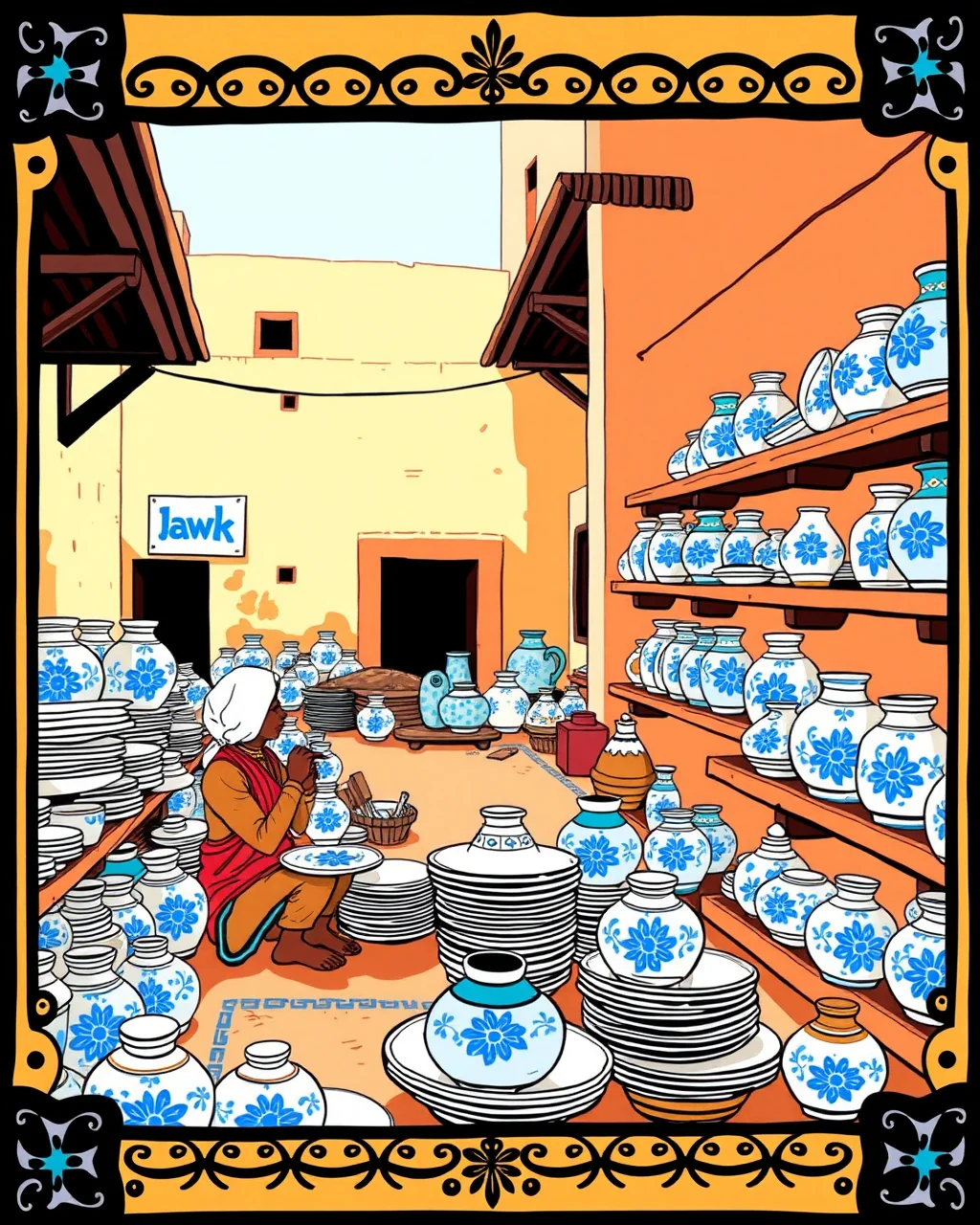 Jaipur ki blue pottery: cobalt ka jaadu