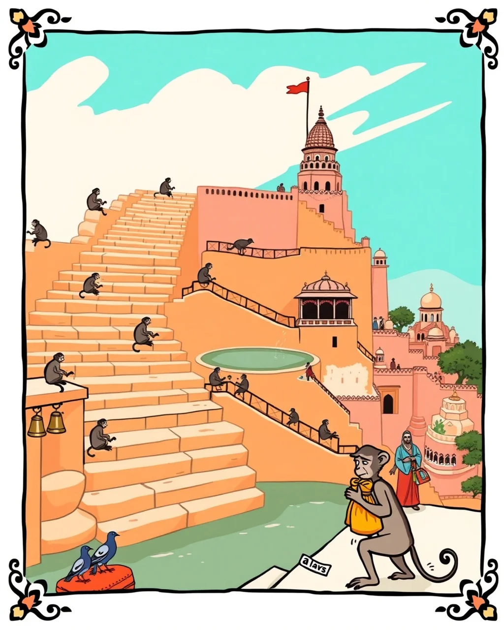 Galta Ji ke kund aur monkey-climb ka jaadu