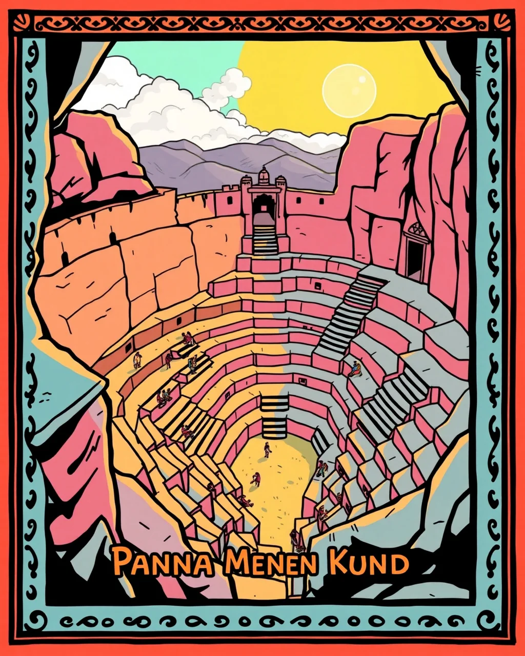 Panna Meena Ka Kund ka geometric jaadu