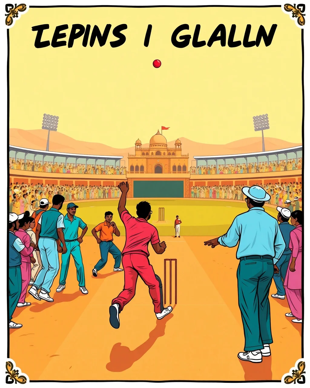 Jaipur mein tennis ball cricket ka naya rang