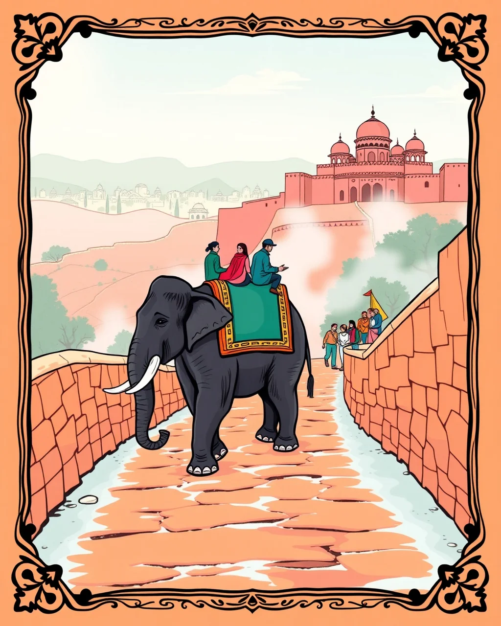 Amer ki subah, elephant ride ka naya charm