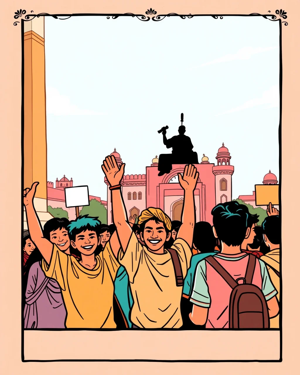 छात्रों की आवाज़ पर गहलोत का स्वागत