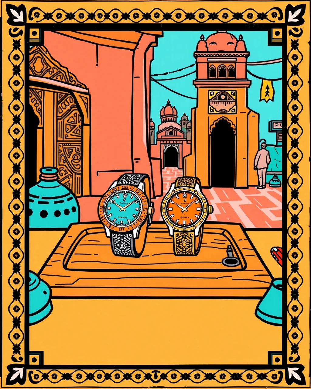 Jaipur Watch Company ki nayi kala-bhari ghadiyan