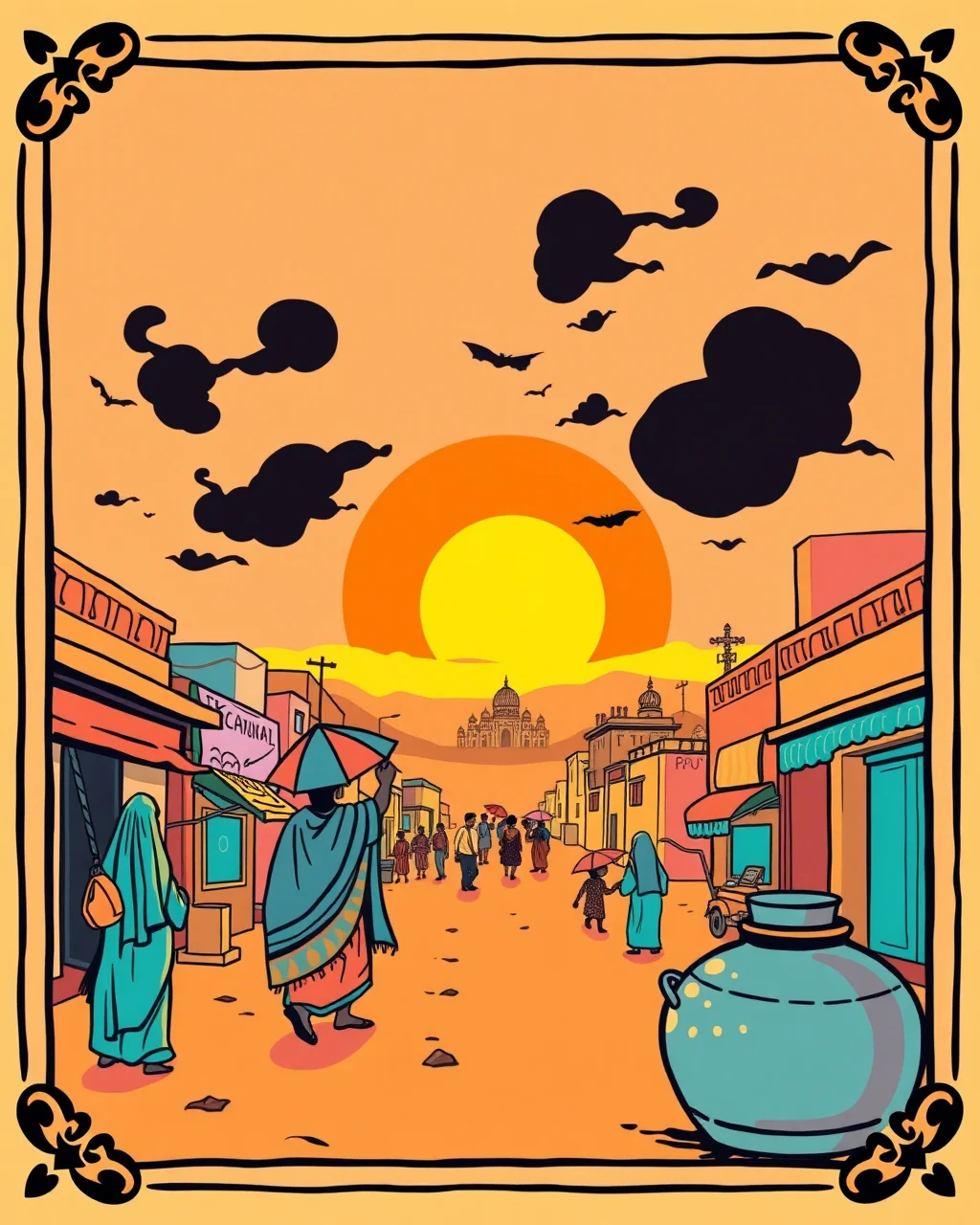 Rajasthan ki dhoop ne phir tevar dikhaye