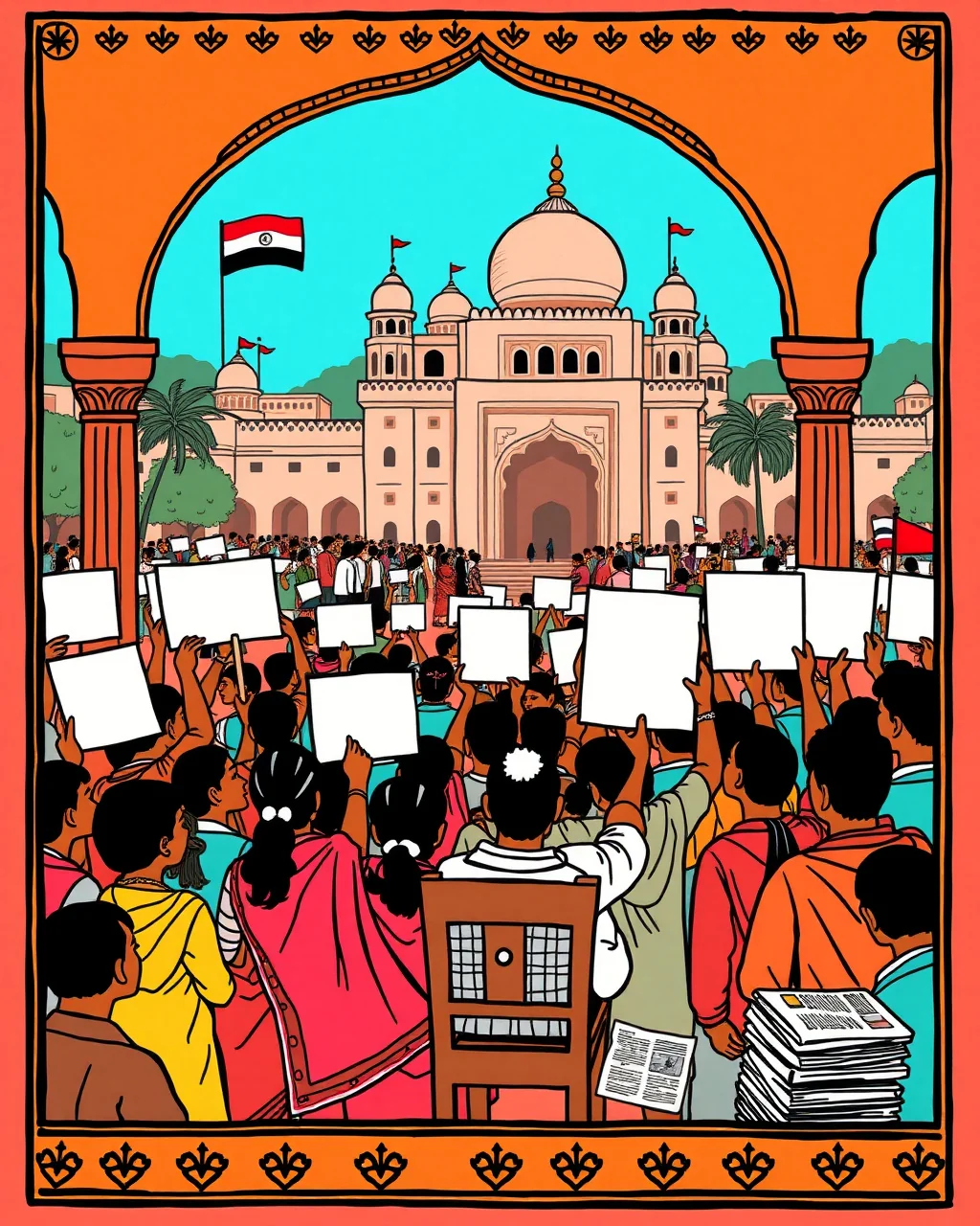 Shaheed Smarak par CJP ka protest, Jaipur ki nazar