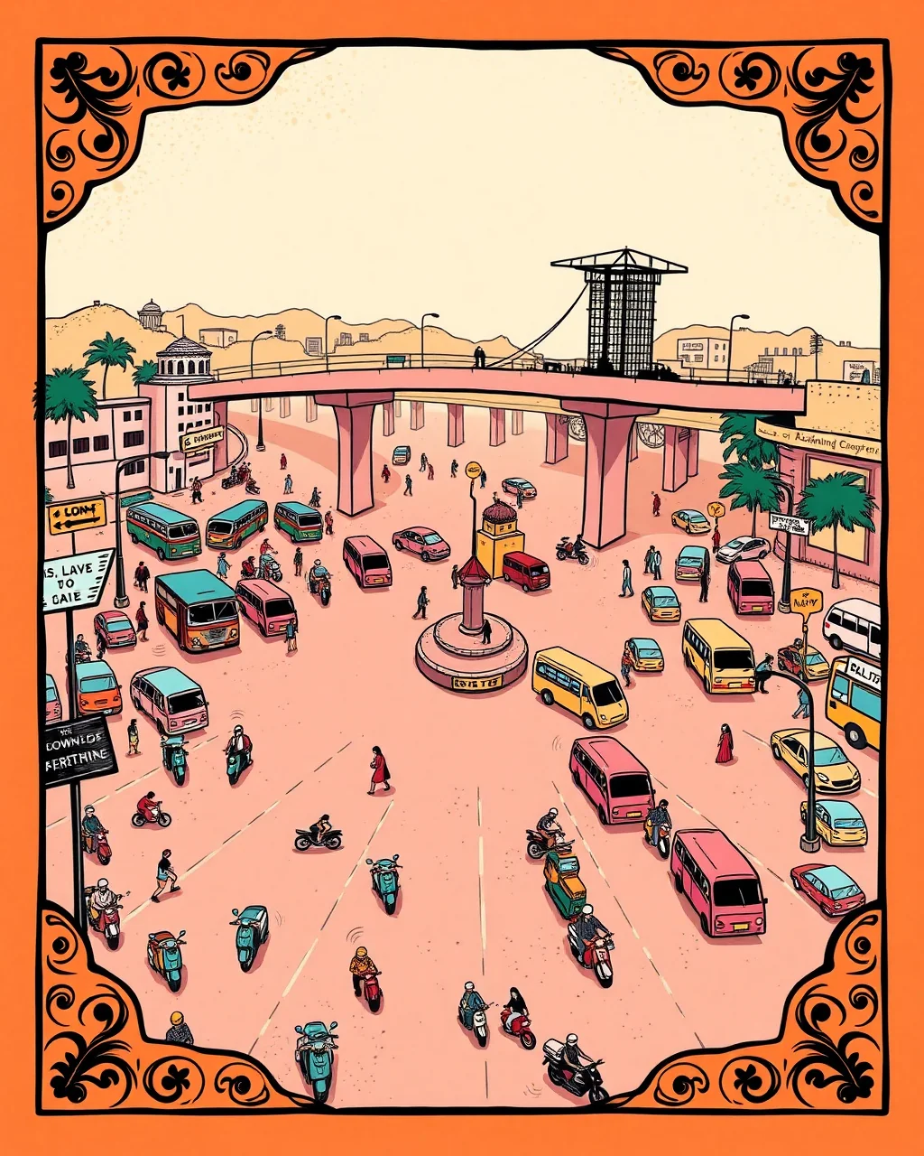 Rajiv Chowk par do naye flyover ki taiyari