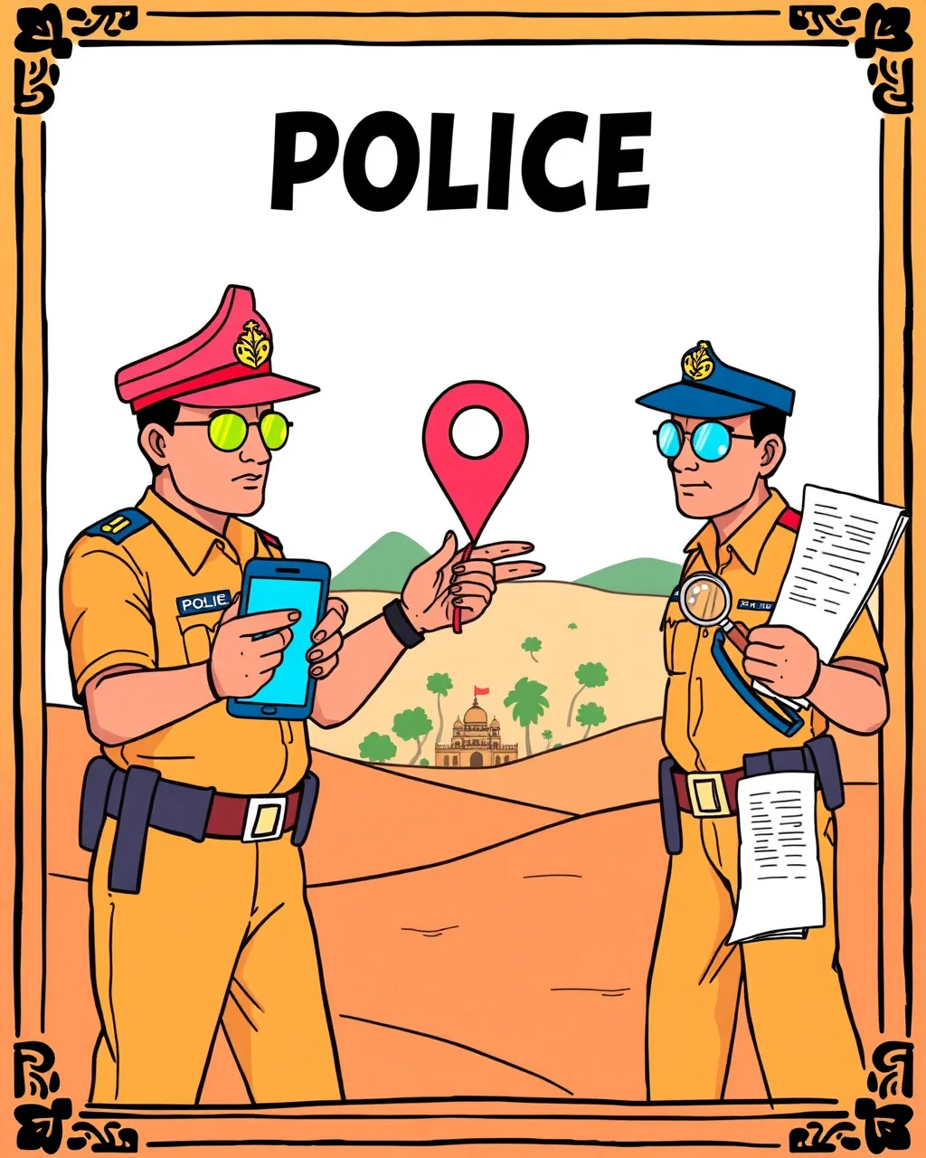 Sri Ganganagar nahi, video par police ka clear jawab