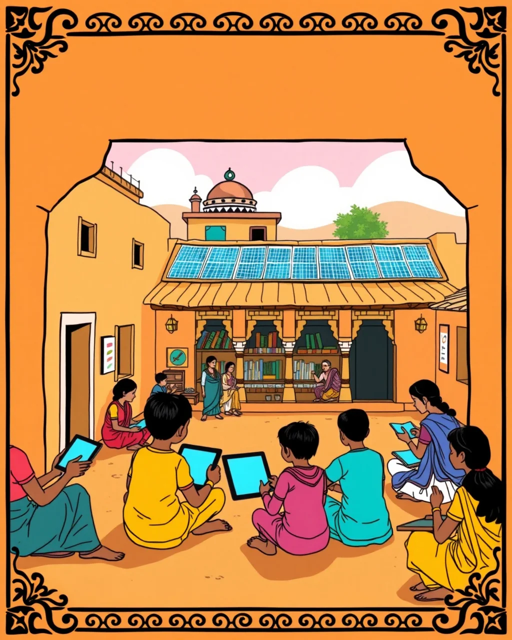 Kota-Bundi ki har panchayat mein digital library ka plan