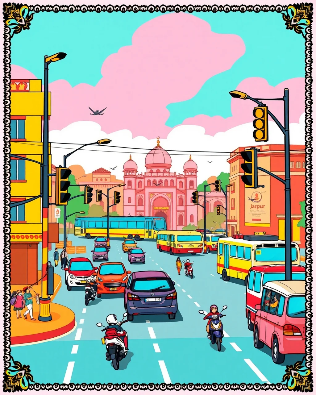 Jaipur ke 253 junctions par AI camera ka naya hisaab