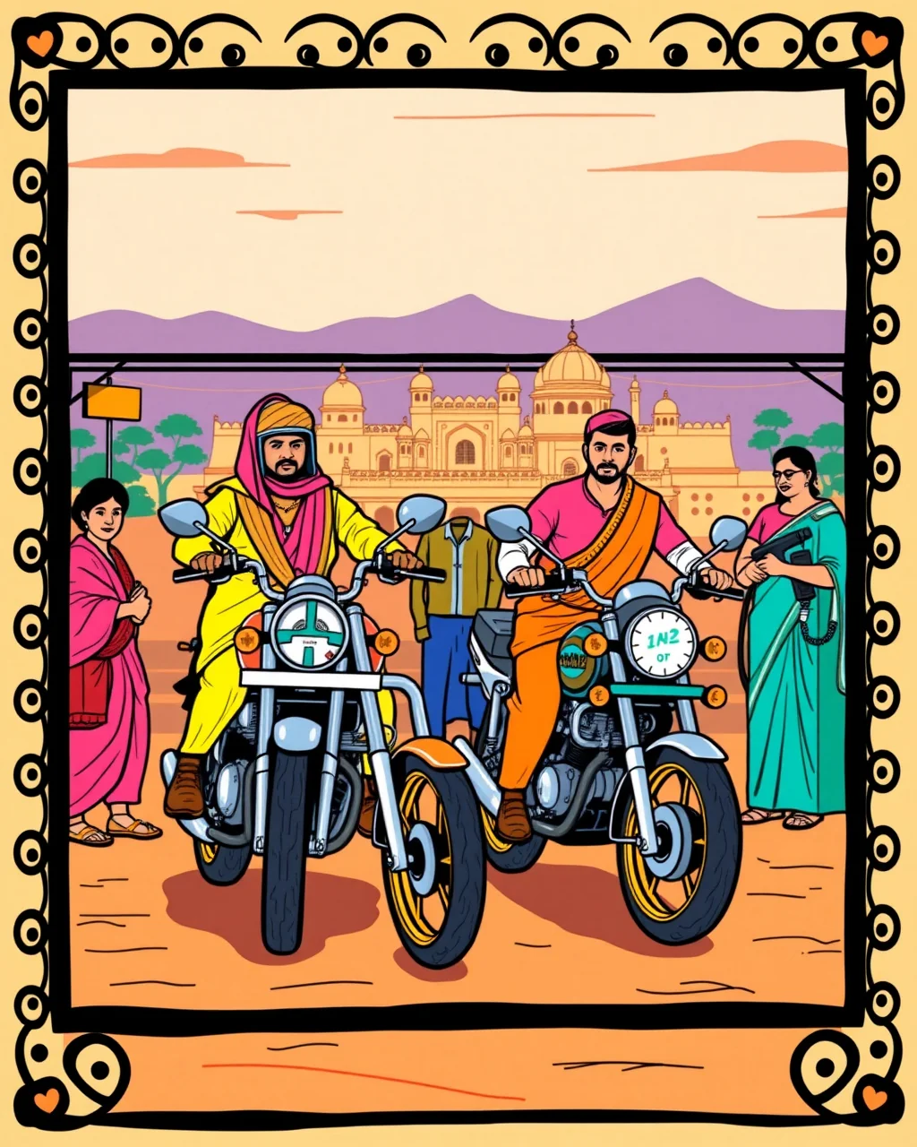 Jaipur se nikli desi tech: flex-fuel bike