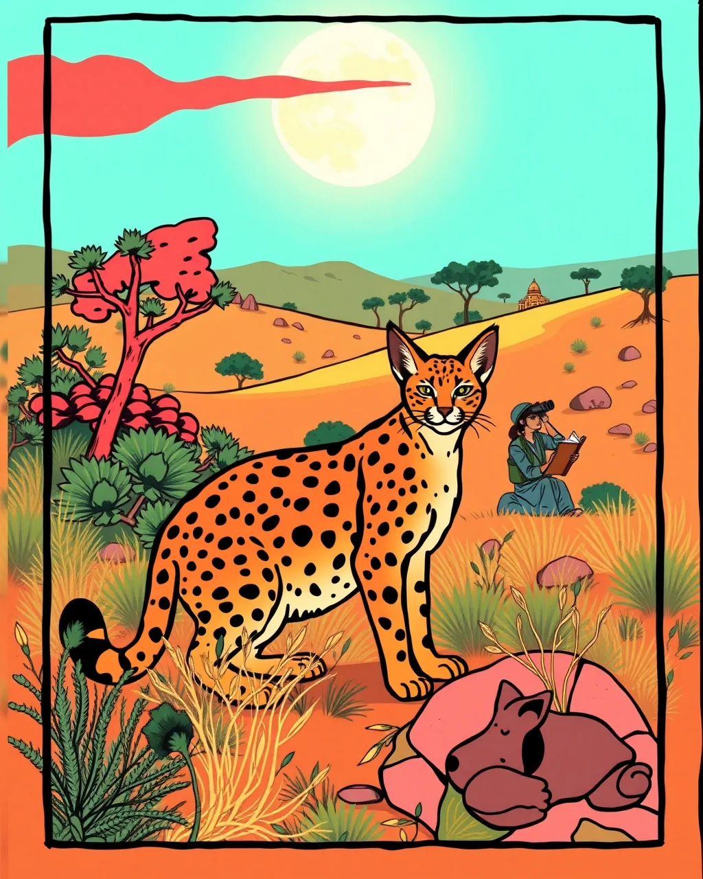 Caracal ko samajhne ki nayi koshish Rajasthan mein