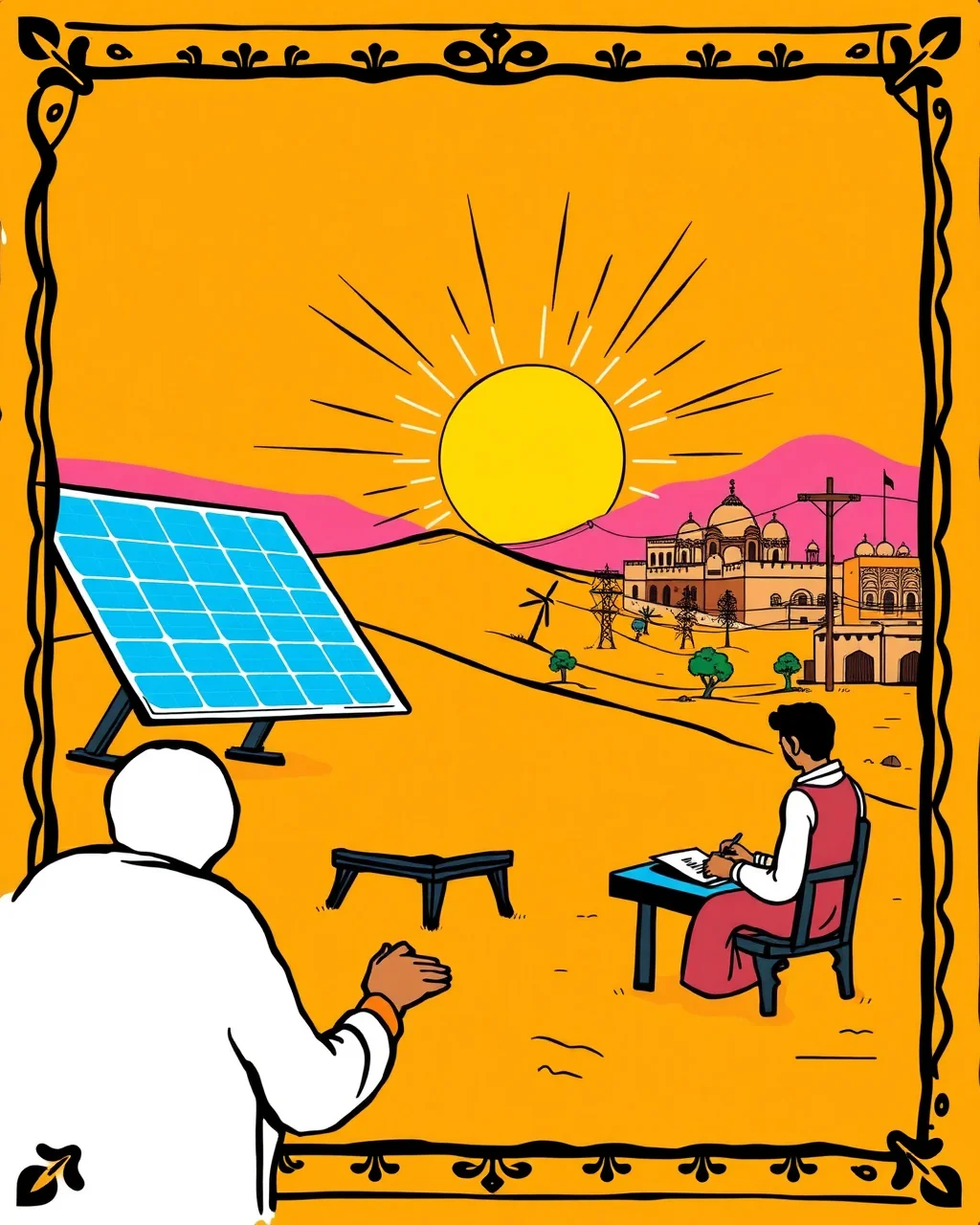 Rajasthan ne clean energy ka naya framework sign kiya