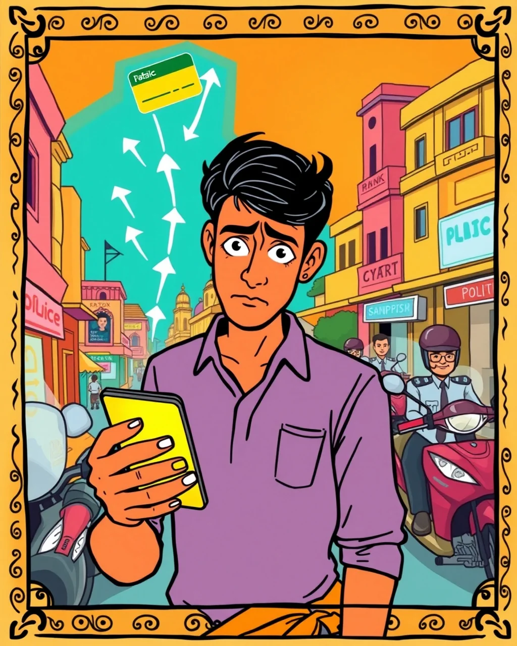 Malviya Nagar mein 4 lakh ki online thagi